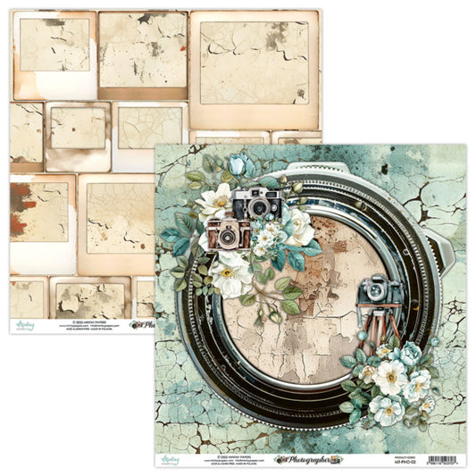 Photographer 02 Single Sheet (12"x12")