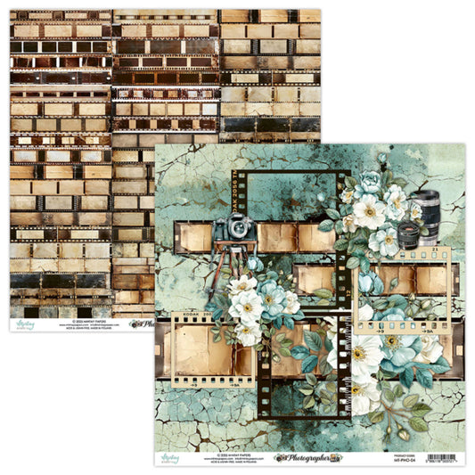 Photographer 04 Single Sheet (12"x12")