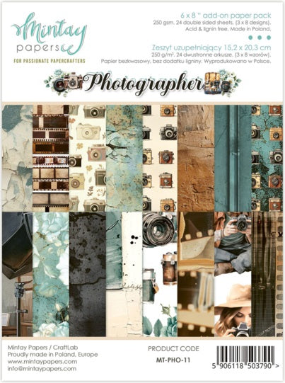 Photographer 6"x8" Pad