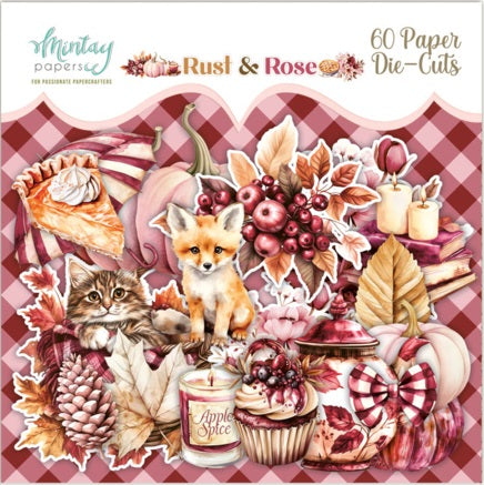 Rust & Rose Paper Die Cuts