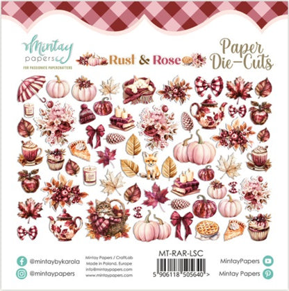 Rust & Rose Paper Die Cuts