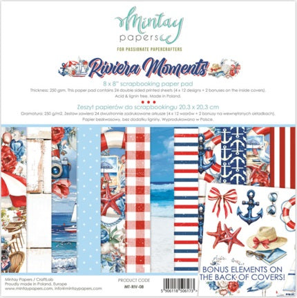 Riviera Moments 8”x8” Pad