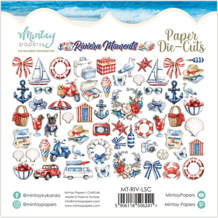 Riviera Moments Paper Die Cuts
