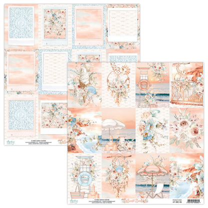 Sunset Beach 6”x6” Scrapbooking Pad