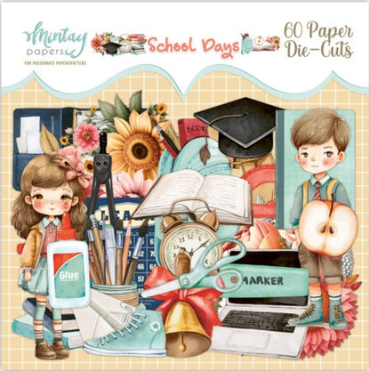 School Days Paper Die Cuts