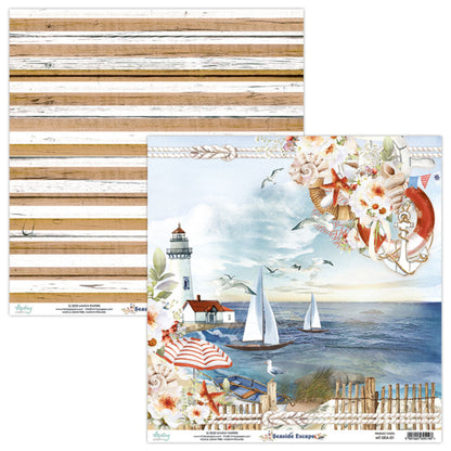 Seaside Escape 6”x6” Scrapbooking Pad