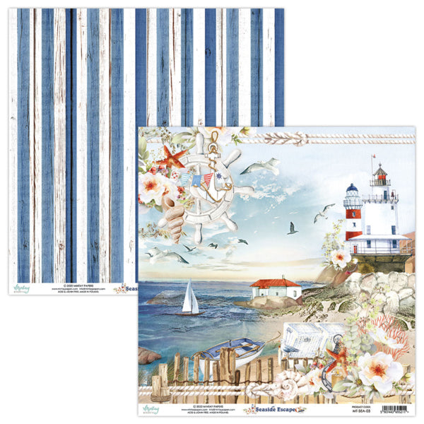 Seaside Escape 6”x6” Scrapbooking Pad