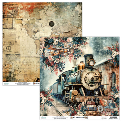 Traveller 6”x6” Scrapbooking Pad