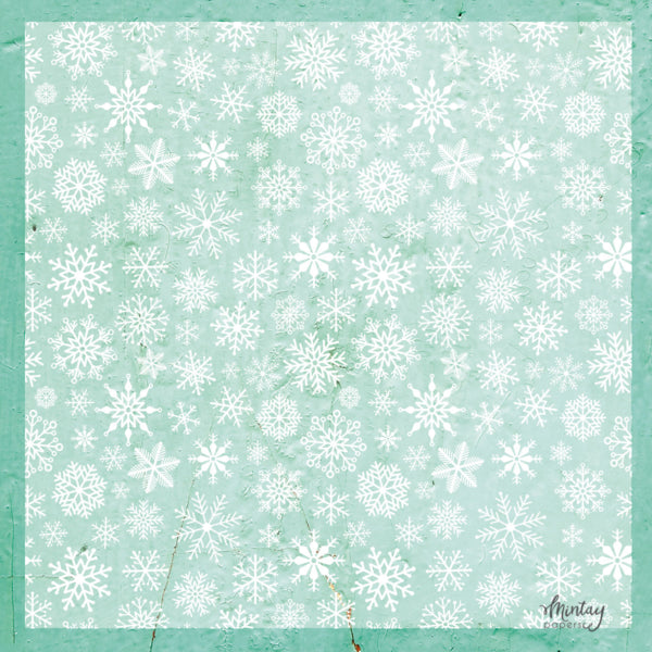 Snowflakes 12"x12" Decorative Vellum