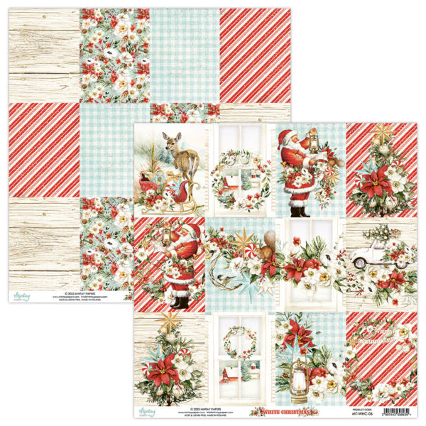 White Christmas 12”x12” Paper Set