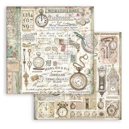 Brocante Antiques 12"x12" Scrapbooking Pad