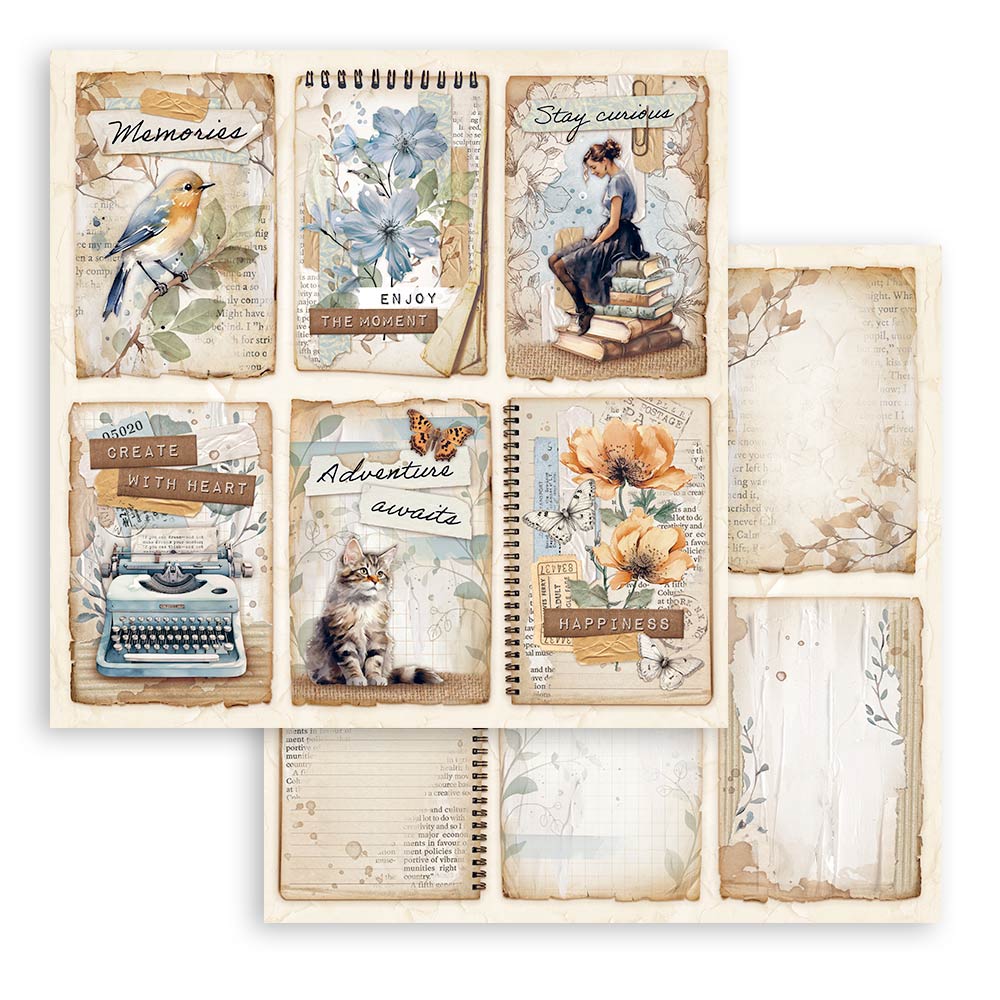 Secret Diary 8"x8" Scrapbooking Pad