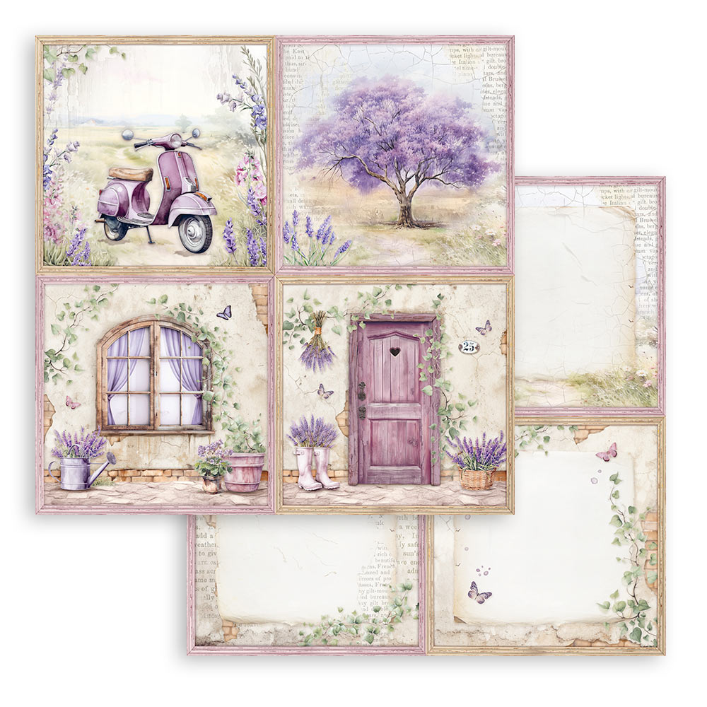 Lavender 12"x12" Scrapbooking Pad