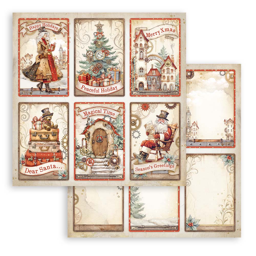 Gear up for Christmas 12"x12" Scrapbooking Pad