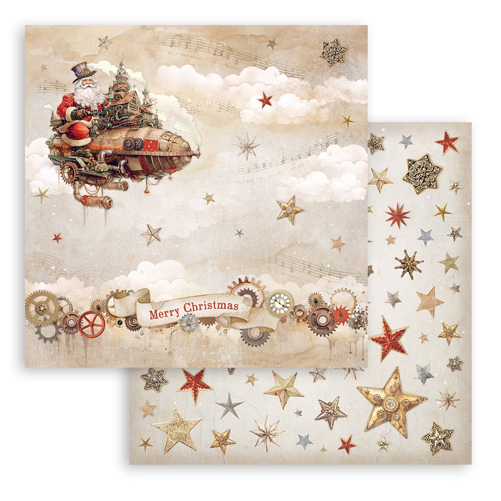 Gear up for Christmas 12"x12" Scrapbooking Pad