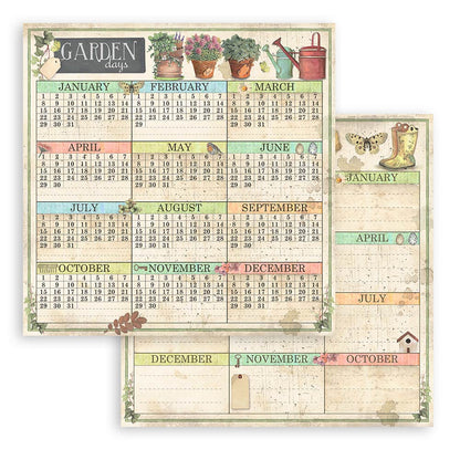 Garden 12"x12" Scrapbooking Pad