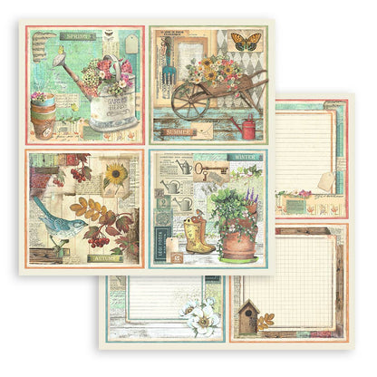 Garden 12"x12" Scrapbooking Pad