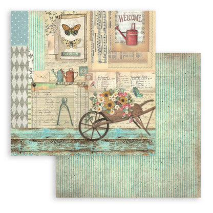 Garden 12"x12" Scrapbooking Pad