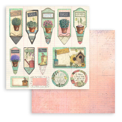 Garden 12"x12" Scrapbooking Pad