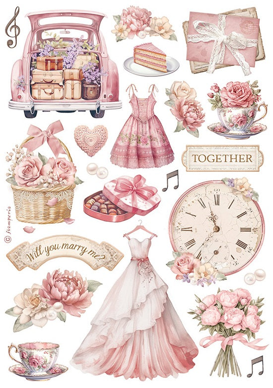 Romance Forever Washi Pad