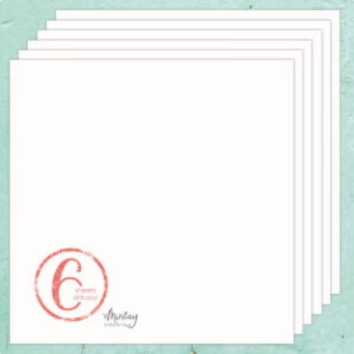 12"x12" Plain Chipboard (6pcs)
