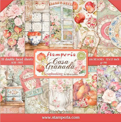 Casa Granada 12"x12" Scrapbooking Pad