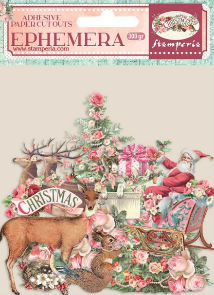 Pink Christmas Ephemera