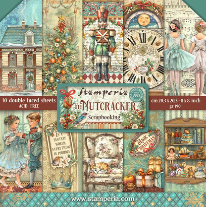 The Nutcracker 8"x8" Scrapbooking Pad