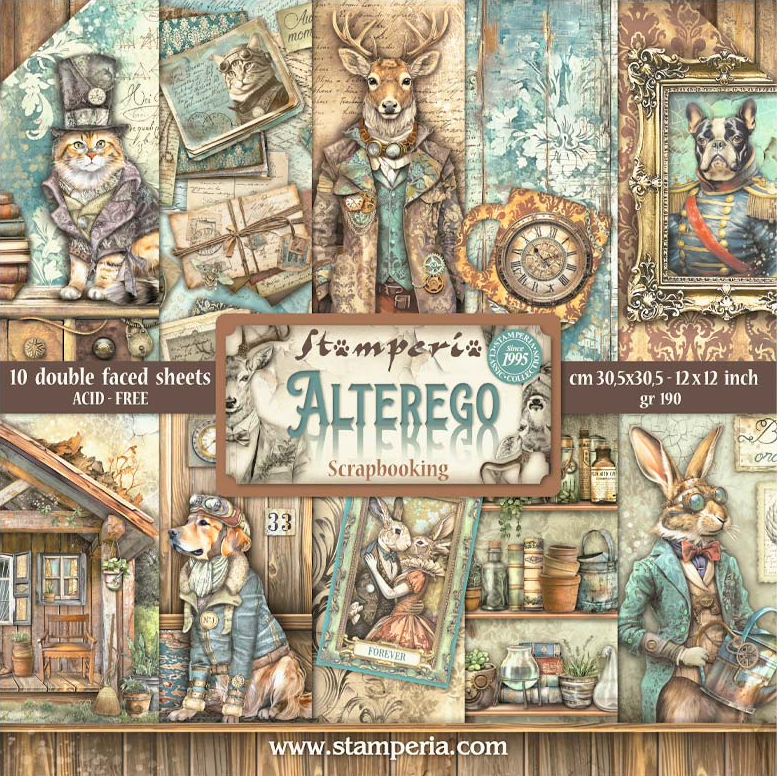 Alterego 12"x12" Scrapbooking Pad