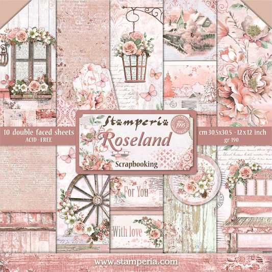 Roseland 12"x12" Scrapbooking Pad