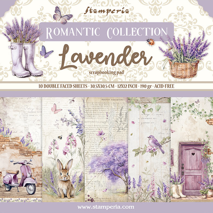 Lavender 12"x12" Scrapbooking Pad