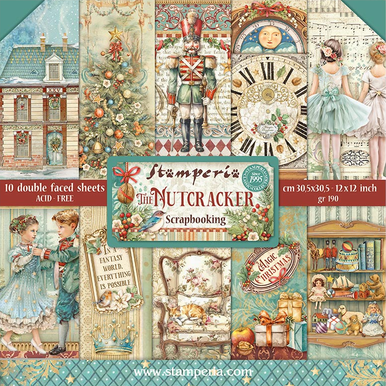 The Nutcracker 12"x12" Scrapbooking Pad