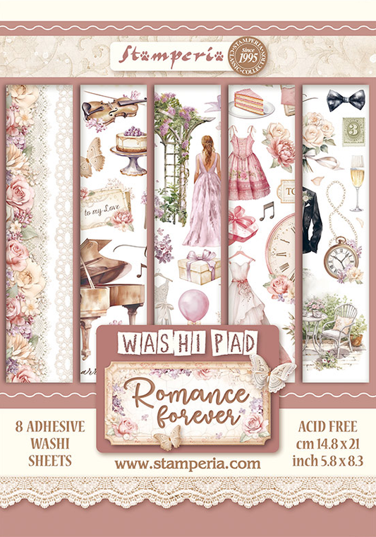 Romance Forever Washi Pad