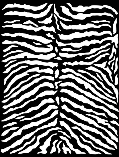 Zebra 20x25 Stencil