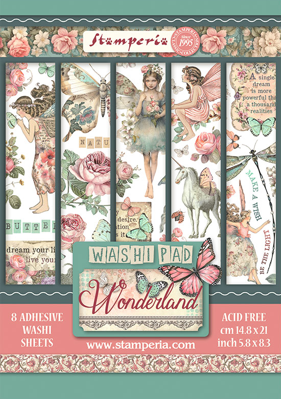 Wonderland Washi Pad