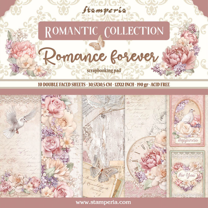 Romance Forever 12"x12" Scrapbooking Pad