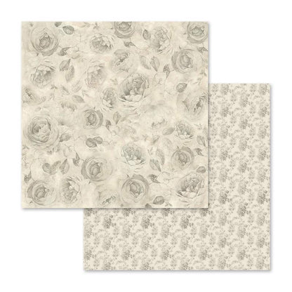 Shabby Rose 12"x12" Scrapbooking Pad