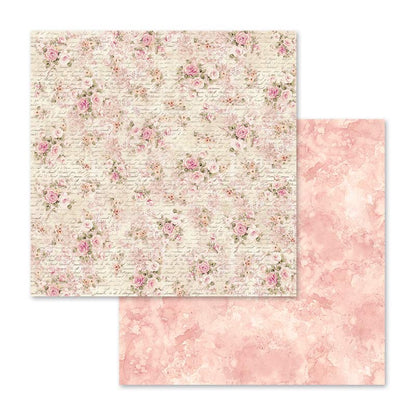 Shabby Rose 12"x12" Scrapbooking Pad