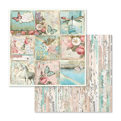 Wonderland 8"x8" Scrapbooking Pad