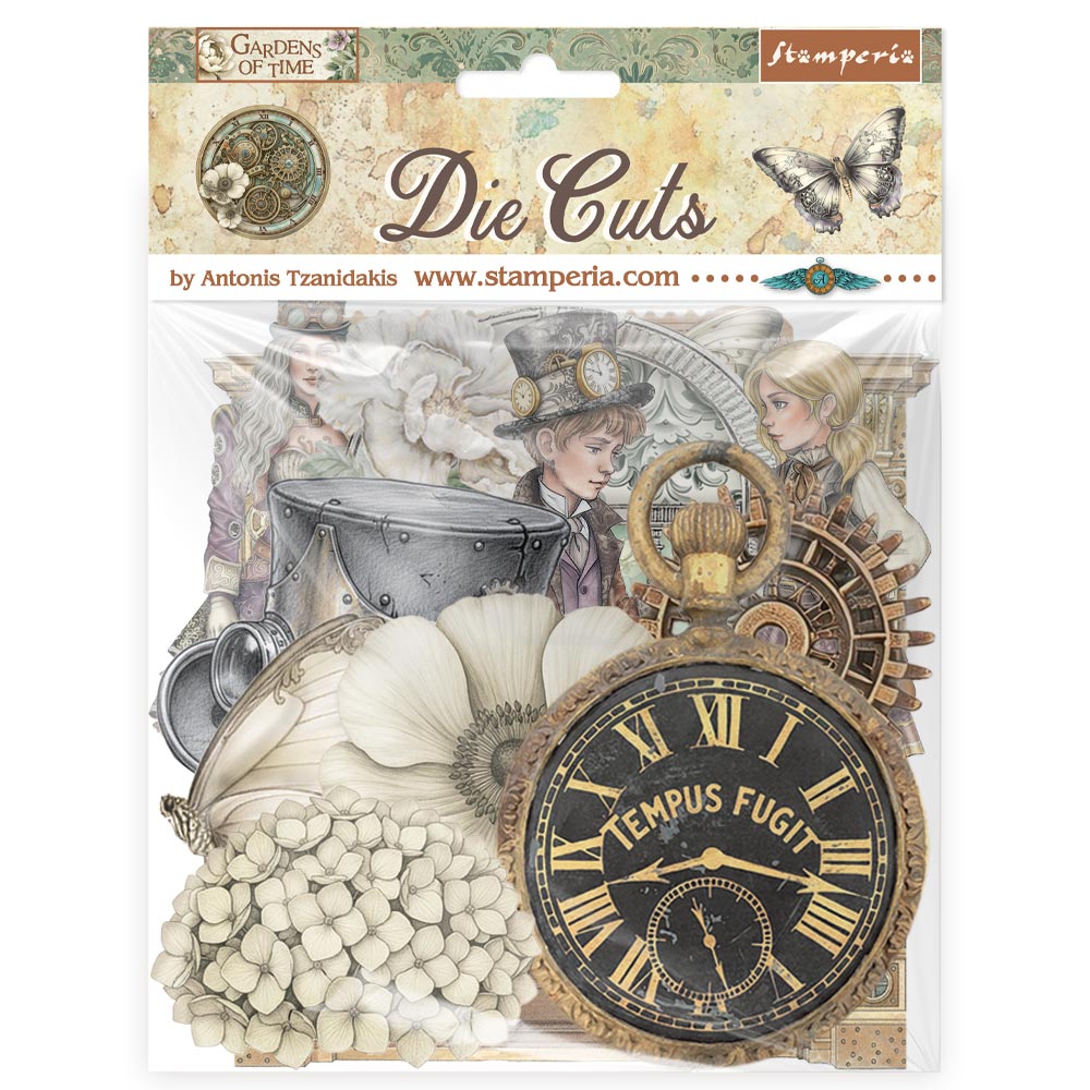 Gardens of Time Cardboard Die-Cuts