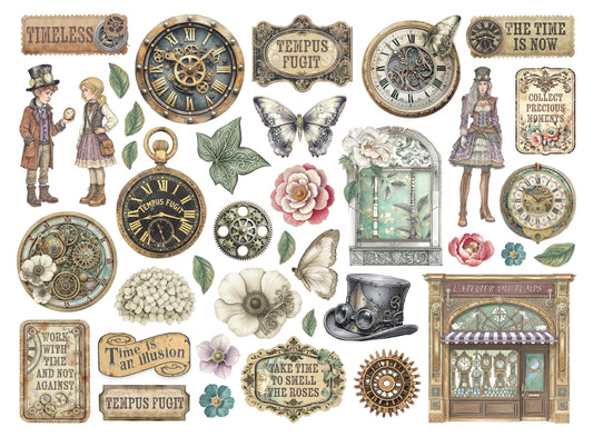 Gardens of Time Cardboard Die-Cuts