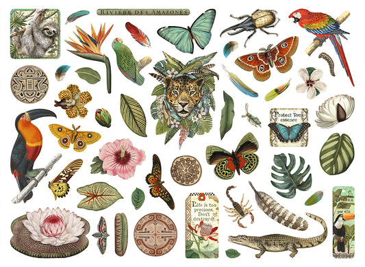 Amazonia Cardboard Die-Cuts