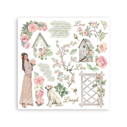 House of Roses Rub on Kit