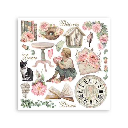 House of Roses Rub on Kit