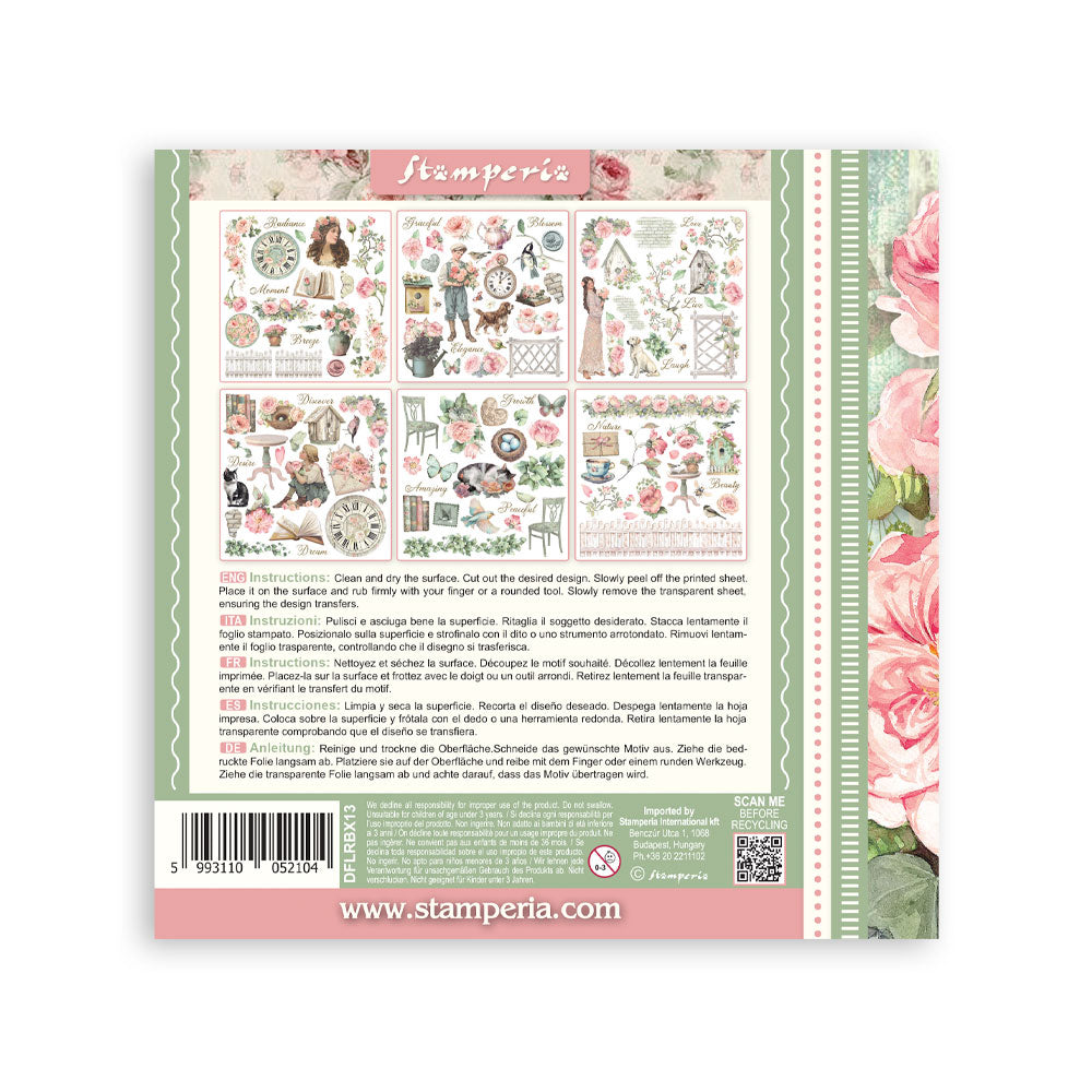 House of Roses Rub on Kit