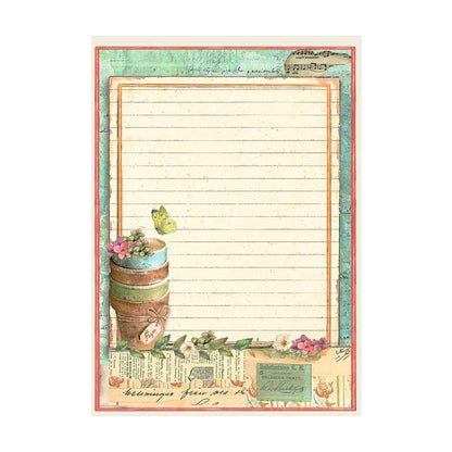 Garden A6 Rice Paper Set