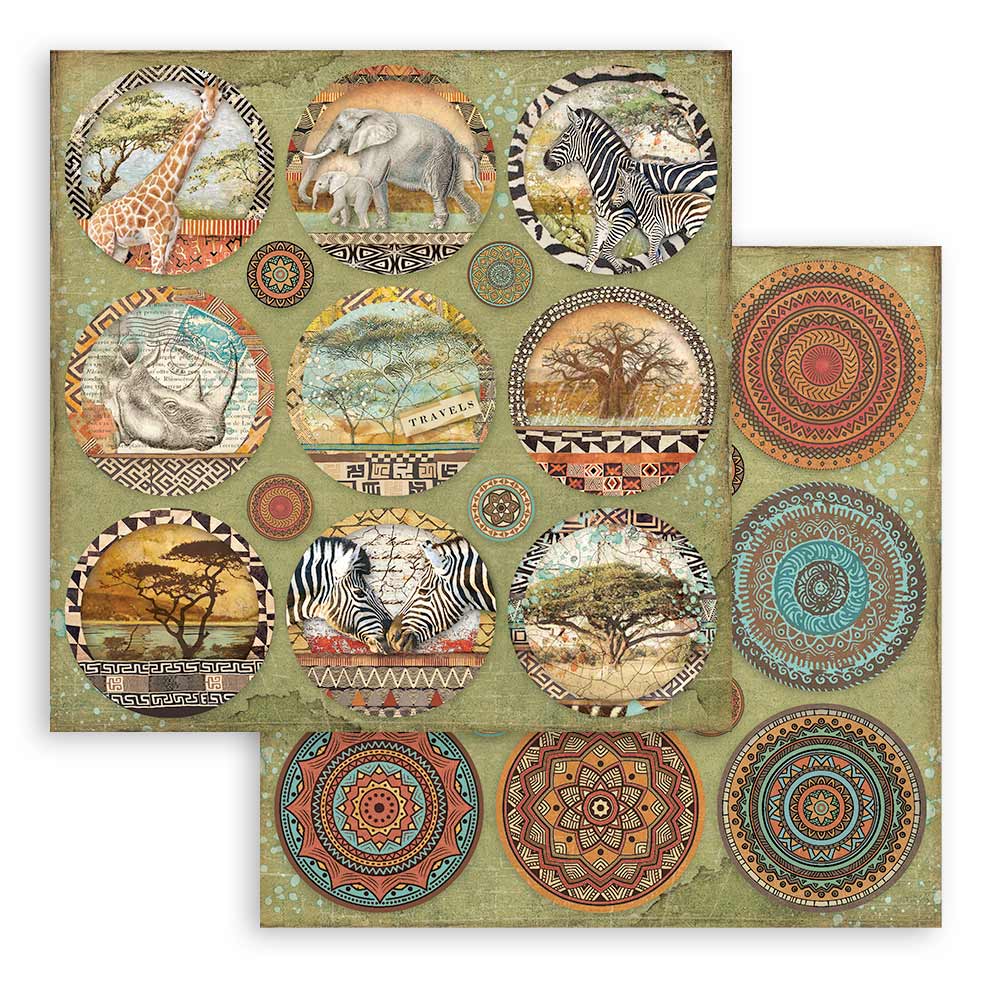 Savana 12"x12" Scrapbooking Pad