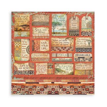 Savana 12"x12" Scrapbooking Pad