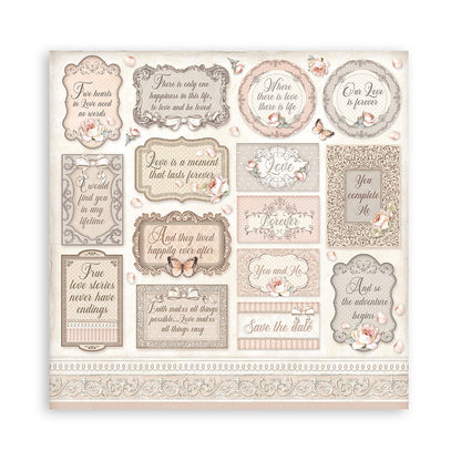 You and Me 12"x12" Scrapbooking Pad