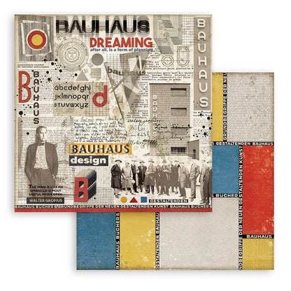 Bauhaus 8"x8" Scrapbooking Pad